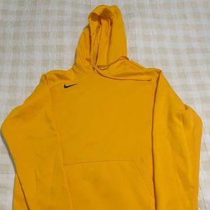 Mustard Nike Hoodie (Large)